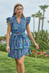 Ruya Floral Marisol Tiered Mini Dress